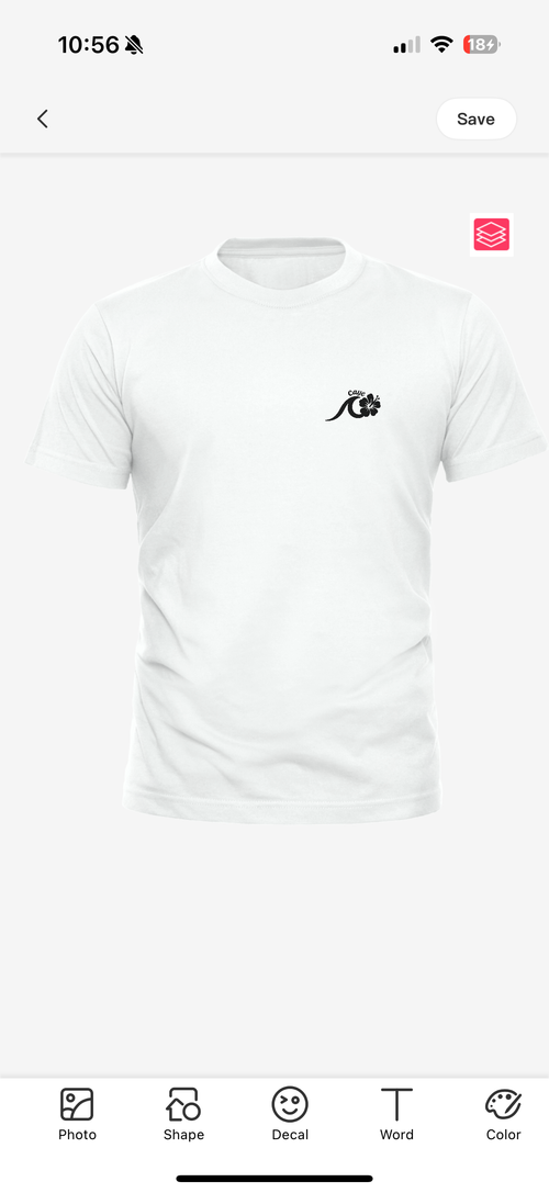 Camiseta verde caye