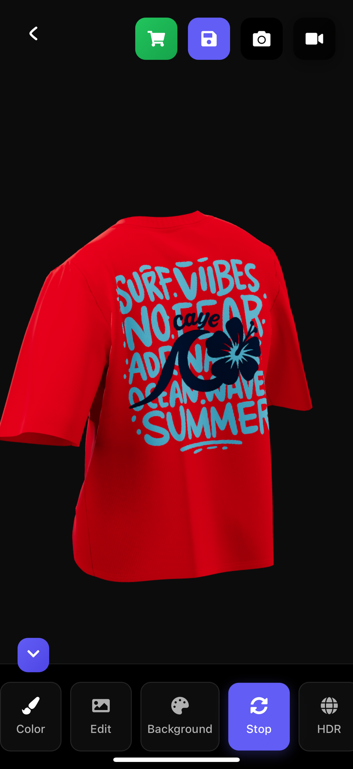 Camisa roja caye frase